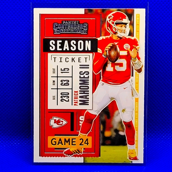 Patrick Mahomes Panini Contenders Trading Card fresh from pack - Picture 1 of 2